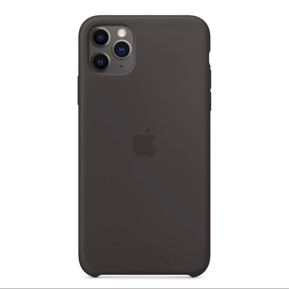 Black Apple iPhone 11 Pro Max silicone case